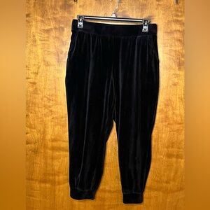 Magaschoni Black Velvet Trousers